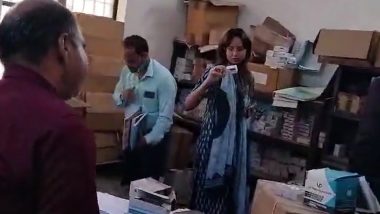 'What Kind of Pharmacist Duty You Are Doing?': Firozabad SDM Kriti Raj Poses As Patient, Lashes Out at Govt Hospital Staff During Surprise Check (Watch Video)