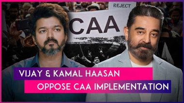 Thalapathy Vijay And Kamal Haasan Criticise The Centre Over Implementation Of CAA