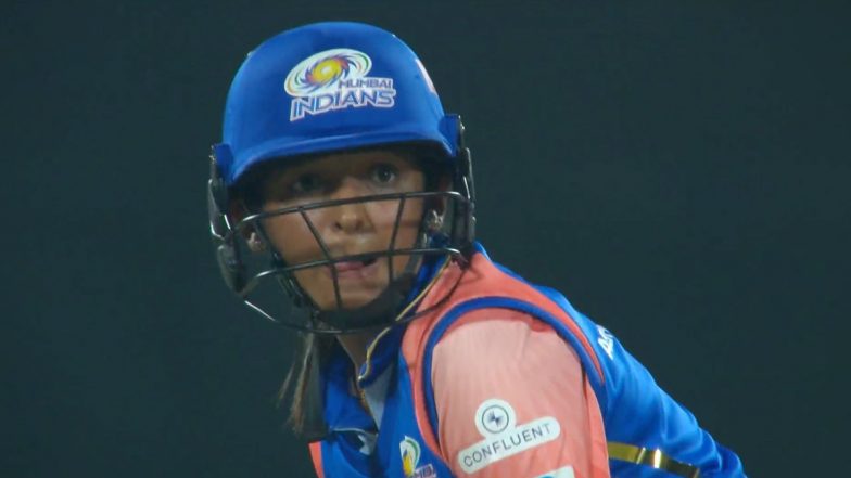 WPL 2024: Harmanpreet Kaur’s Masterclass Sends Mumbai Indians to Top Following Seven Wickets Win Over Gujarat Giants