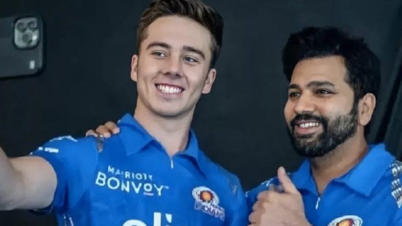 Dewald Brevis Named Mumbai Indians Impact Player, Batter Replaces Luke Wood During GT vs MI IPL 2024 Match