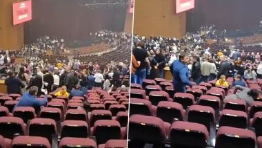 Moscow Concert Hall Shooting: Multiple Deaths Feared After Heavy Firing at Entertainment Venue in Russia's Kransogorsk, Videos Surface