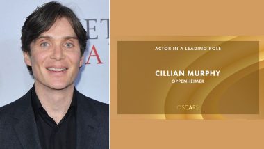 Oscars 2024: Cillian Murphy Takes Home Best Actor Award for Oppenheimer