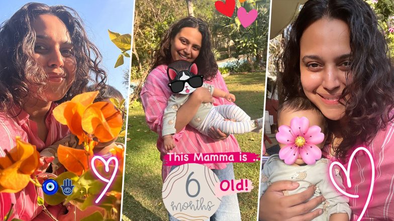 Swara Bhasker Drops Joyful Snaps of Daughter Raabiyaa As She Turns Six Months Old