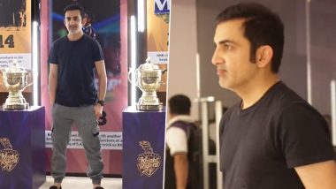 IPL 2024: Gautam Gambhir Joins Kolkata Knight Riders’ Training Camp Ahead of Upcoming Season