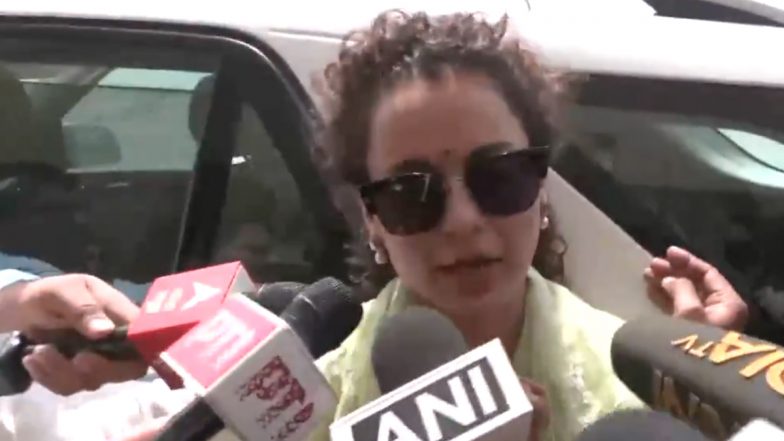 Kangana Ranaut Slams Congress Leader Supriya Shrinate Over Offensive Post, BJP Candidate Says 'Every Woman Deserves Dignity' (Watch Video)