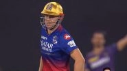 IPL 2024: RCB&rsquo;s Cameron Green Opens Up on Coping With Chronic Kidney Disease, Special Diet Prepared by Team Chef