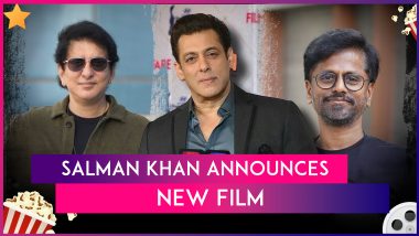 Salman Khan Announces New Film With AR Murugadoss And Sajid Nadiadwala