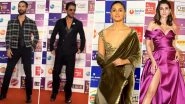 Zee Cine Awards 2024 Best Dressed: Shah Rukh Khan, Alia Bhatt & Other Celebs Who Set the Red Carpet on Fire