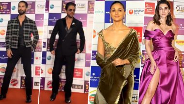 Zee Cine Awards 2024 Best Dressed: Shah Rukh Khan, Alia Bhatt & Other Celebs Who Set the Red Carpet on Fire