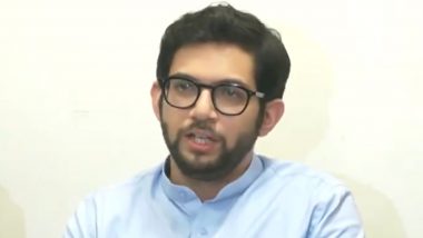 BJP Hatching Plan To Remove Slums From Mumbai, Relocate Its Residents to Salt Pan Lands, Says Aaditya Thackeray (Watch Video)