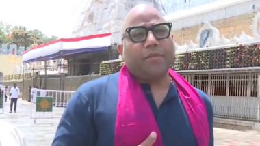 Sandeep Reddy Vanga Goes Bald! Animal Director Shaves His Head at Tirupati Balaji Temple Post His Film’s Success (Watch Video)