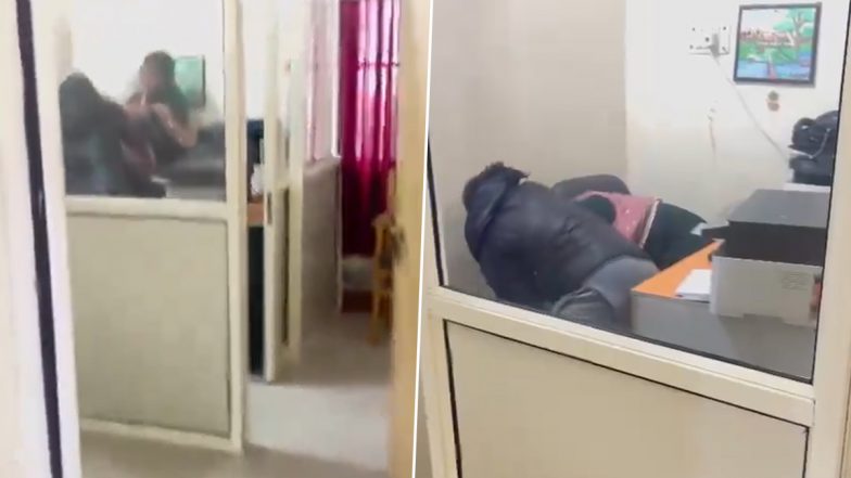 Uttar Pradesh: School Principal Booked for Thrashing Teacher in Ghaziabad, Making Casteist Remarks; Video Goes Viral