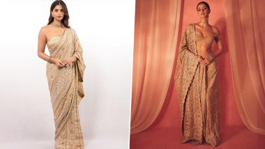 Fashion Faceoff: Suhana Khan or Ananya Panday - Whose Tarun Tahiliani Saree Did You Like?