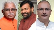 Who Will Be New Haryana CM? Nayab Singh Saini, Sanjay Bhatia Among Top Contenders