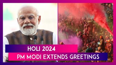 Holi 2024: PM Narendra Modi, Amit Shah, Rahul Gandhi, Mallikarjun Kharge Extend Greetings As People Celebrate The Festival Of Colours
