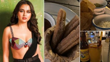 Tejasswi Prakash Offers Glimpse of Mexican Delicacies As She Enjoys Her Vacation in San Jose, California (View Pics)