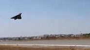 Hindustan Aeronautics’ Indigenous LCA Mark 1A Fighter Aircraft Completes Maiden Flight in Bengaluru (Watch Video)