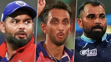 Rishabh Pant Declared Fit As Wicket Keeper-Batter for IPL 2024; Pacers Mohammed Shami, Prasidh Krishna Ruled Out
