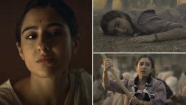 Ae Watan Mere Watan Song 'Qatra Qatra': Sara Ali Khan Is Fierce in This Patriotic Song Sung by Sukhwinder Singh (Watch Video)