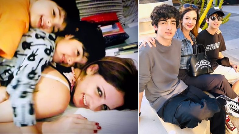 'My Pillar of Strength'! Sussanne Khan Drops the Sweetest Wish for Son Hrehaan Roshan on His 18th Birthday (Watch Video)