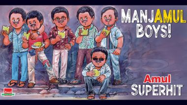 Manjummel Boys: Amul Topical Celebrates Box Office Success of the Survival Thriller With Quirky Picture