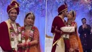 Sasural Simar Ka 2&rsquo;s Karan Sharma Tie the Knot With Diya Aur Baati Hum Fame Pooja Singh in Mumbai (Watch Video and Pics)