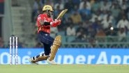 IPL 2024: Punjab Kings Skipper Shikhar Dhawan Completes 150 Sixes in IPL Career, Achieves Feat in LSG vs PBKS Match