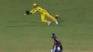 IPL 2024: Steve Smith in Awe of MS Dhoni&rsquo;s Quick-Reflex Diving Catch in Chepauk