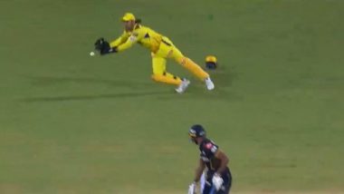 IPL 2024: Steve Smith in Awe of MS Dhoni’s Quick-Reflex Diving Catch in Chepauk