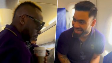 Andre Russell, Rinku Singh Sing Shah Rukh Khan's 'Lutt Putt Gaya' Ahead of DC vs KKR IPL 2024 Match, Video Goes Viral