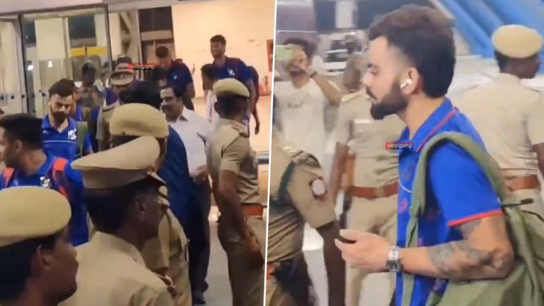 Virat Kohli and RCB Team Arrive in Chennai for IPL 2024 Inaugural Match Against CSK