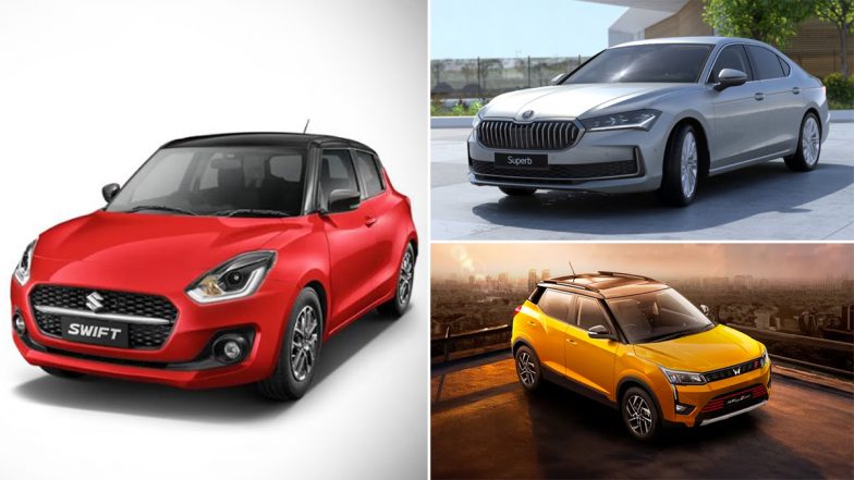 Car Launches in April 2024: From Tata Altroz Racer to Mahindra XUV300 Facelift and Maruti Suzuki Swift Facelift, Know Specifications and Other Details of Upcoming Cars Next Month