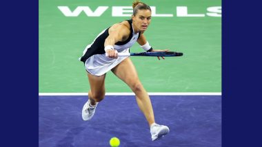 Maria Sakkari Outlasts Coco Gauff in Three Sets of Rain-Delayed Semifinals at Indian Wells Open 2024, Plays Iga Swiatek for Title