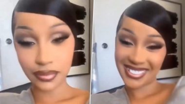 Ouch! Cardi B Loses Tooth While Chewing Hard Bagel, Rapper Shows Off Her Side Gap With Smile (Watch Video)