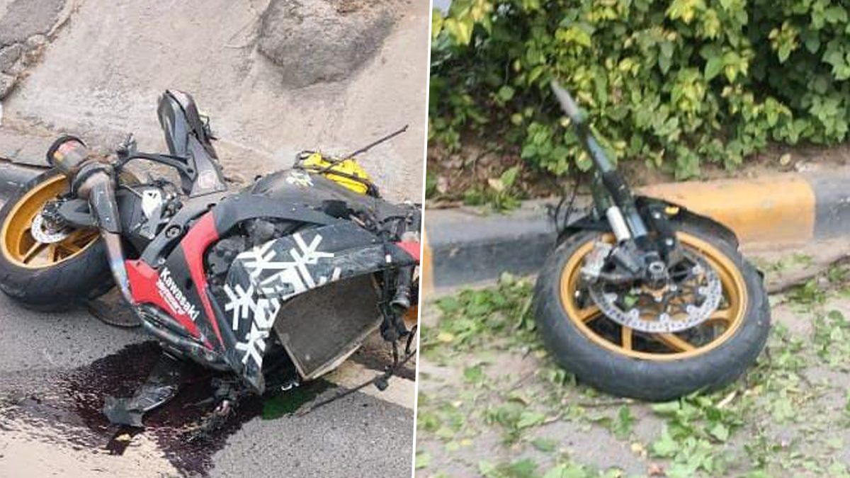 India News | Man Riding Sports Bike Killed After High Speed Crash in ...