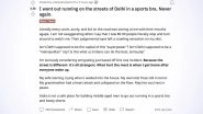 Never Again! Average Delhi Experience of Running on The Streets of Delhi in Sports Bra Leave Netizens Divided, Here's Why