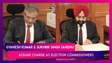 Gyanesh Kumar And Sukhbir Singh Sandhu Assume Charge As Election Commissioners