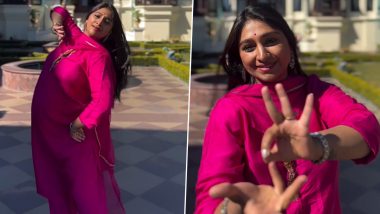 Mohena Kumari Singh Announces Second Pregnancy; YRKKH Actress Dances to ‘Aaoge Jab Tum’ in Heartfelt Instagram Post! (Watch Video)