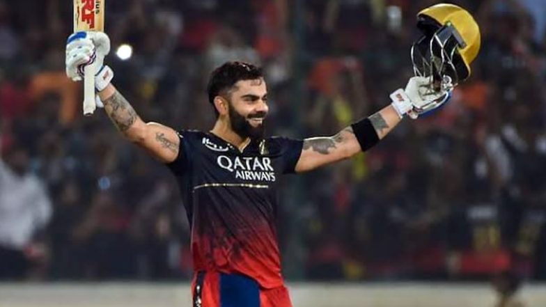 ‘All Hail The King’ Fans Heap Praises on Virat Kohli As He Smashes First Century of IPL 2024 During RR vs RCB Match