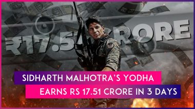 Yodha Box-office: Sidharth Malhotra’s Action Thriller Mints Rs 17.51 Crore In Three Days