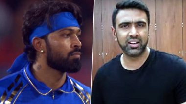 IPL 2024: Fan Wars Are Taking an Ugly Turn, Says Ravichandran Ashwin on Fans Booing Mumbai Indians' Captain Hardik Pandya