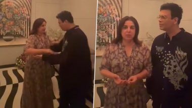 Farah Khan and Karan Johar's Hilarious Video Takes Over Social Media - WATCH