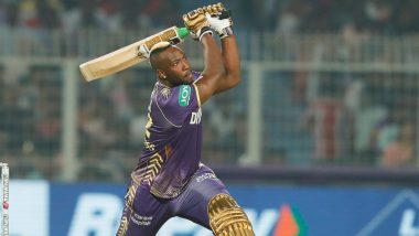 Kolkata Knight Riders All-Rounder Andre Russell Completes 200 Sixes in IPL 2024