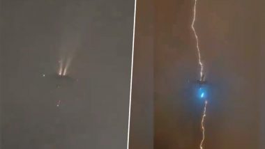 Lightning Strikes Air Canada Plane After Takeoff From Vancouver (Watch Video)