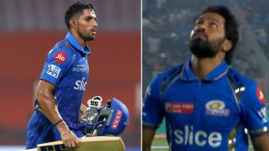 IPL 2024: Mumbai Indians Skipper Hardik Pandya Backs Tilak Varma's Decision To Turn Down Single Following Narrow Loss to Gujarat Titans