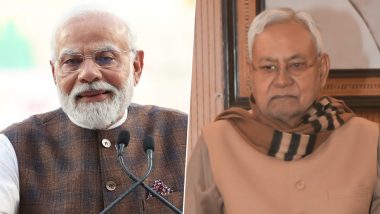 Nitish Kumar Birthday 2024: PM Narendra Modi Extends Birthday Wishes to Bihar Chief Minister, Prays for His Long and Healthy Life