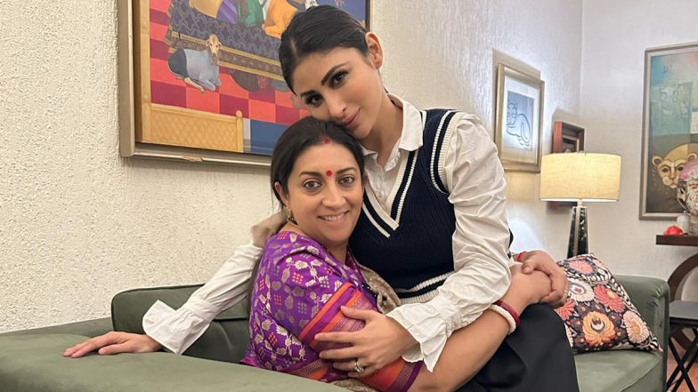 Smriti Irani Turns 48! Mouni Roy Shares Happy Pics With Kyunki Saas Bhi Kabhi Bahu Thi Co-star To Wish On Her Birthday