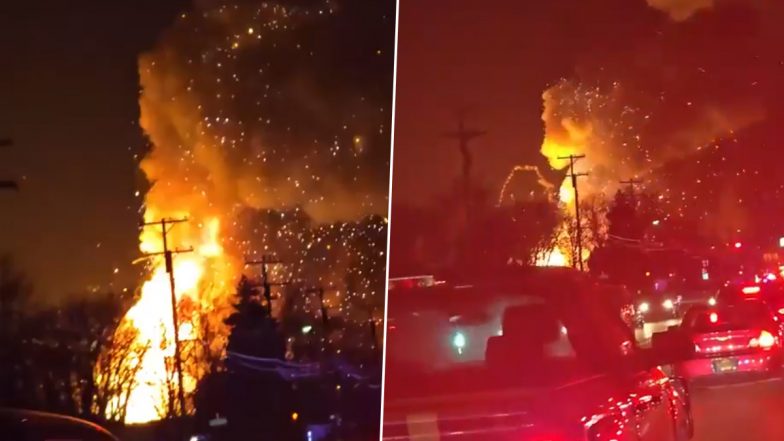 US: Multiple Explosions Rock Detroit Suburb as Massive Fire Engulfs Business Building in Michigan, Residents Evacuated