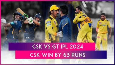 CSK vs GT IPL 2024 Stat Highlights: Shivam Dube, Bowlers Help Chennai Super Kings Win