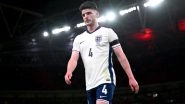 Declan Rice Takes England Captaincy on 50th Appearance and Ready To &lsquo;Deliver History&rsquo; at UEFA Euro 2024